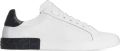 Dolce & Gabbana Portofino kalfsleren sneakers Wit - Wit