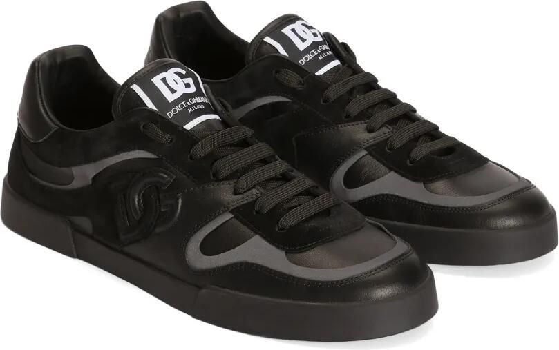 Dolce & Gabbana Portofino kalfsleren sneakers Zwart - Foto 3