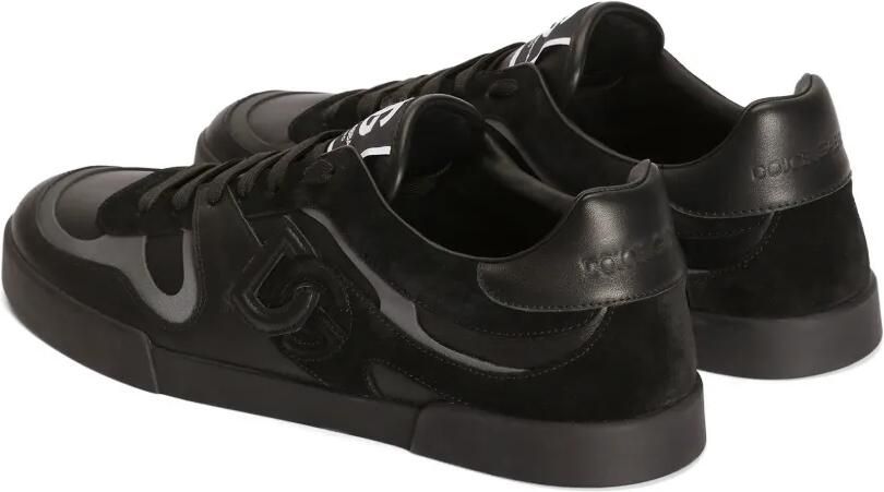 Dolce & Gabbana Portofino kalfsleren sneakers Zwart - Foto 4