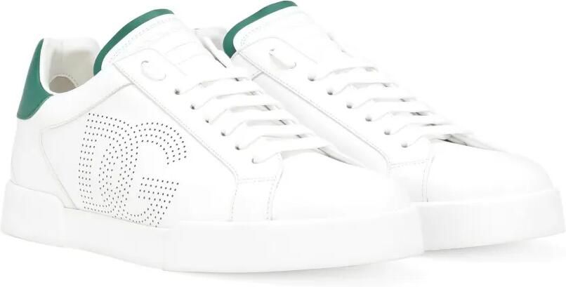 Dolce & Gabbana Portofino leren sneakers Wit - Foto 4