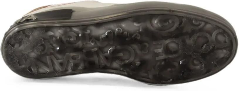 Dolce & Gabbana Portofino leren sneakers Wit - Foto 5