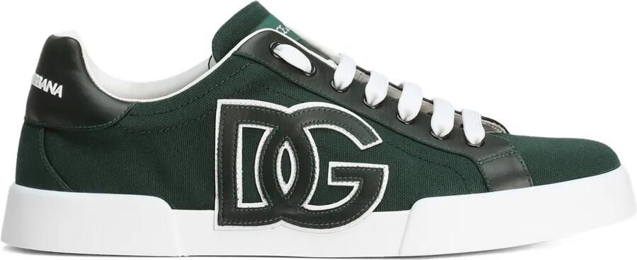 Dolce & Gabbana Portofino sneakers Groen