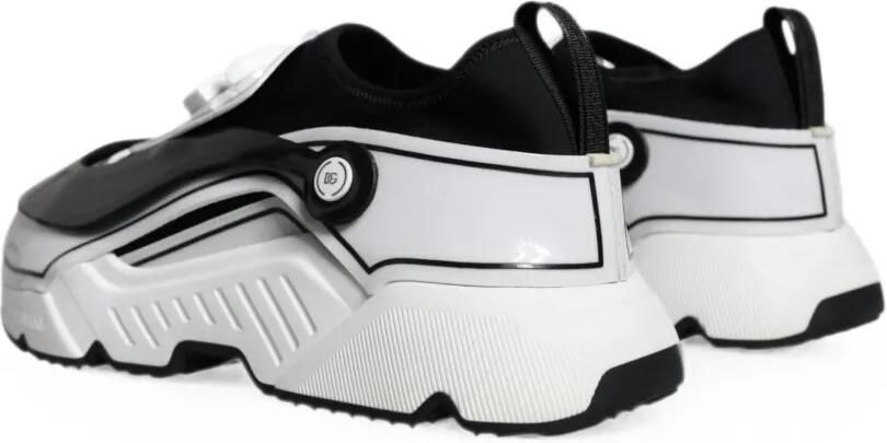 Dolce & Gabbana Portofino sneakers met logoplakkaat Wit - Foto 5