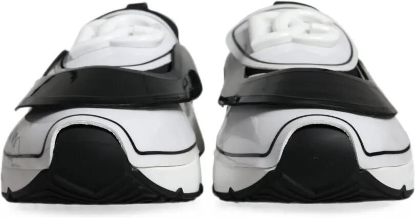 Dolce & Gabbana Portofino sneakers met logoplakkaat Wit - Foto 4