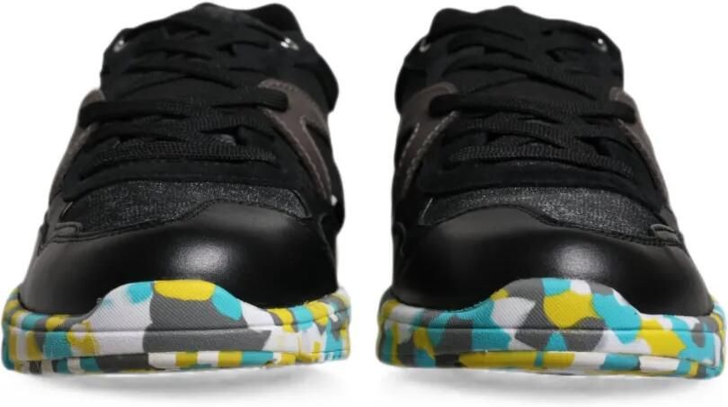 Dolce & Gabbana Portofino sneakers met vlakken Zwart - Foto 2