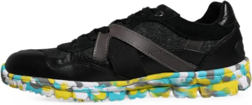 Dolce & Gabbana Portofino sneakers met vlakken Zwart - Foto 5