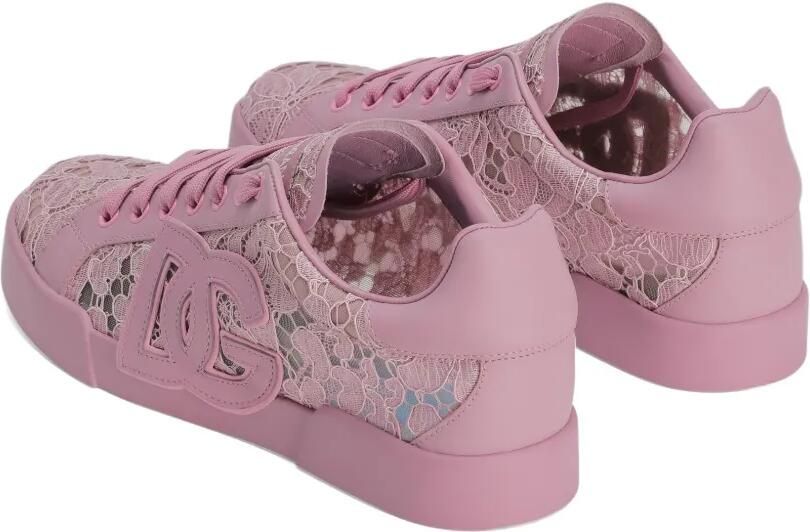 Dolce & Gabbana Portofino sneakers Roze - Foto 4