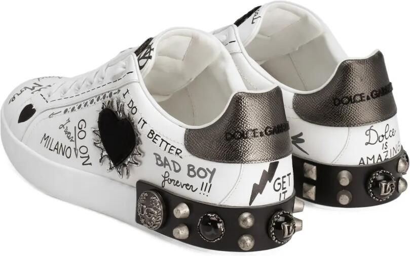 Dolce & Gabbana Portofino sneakers Wit - Foto 4