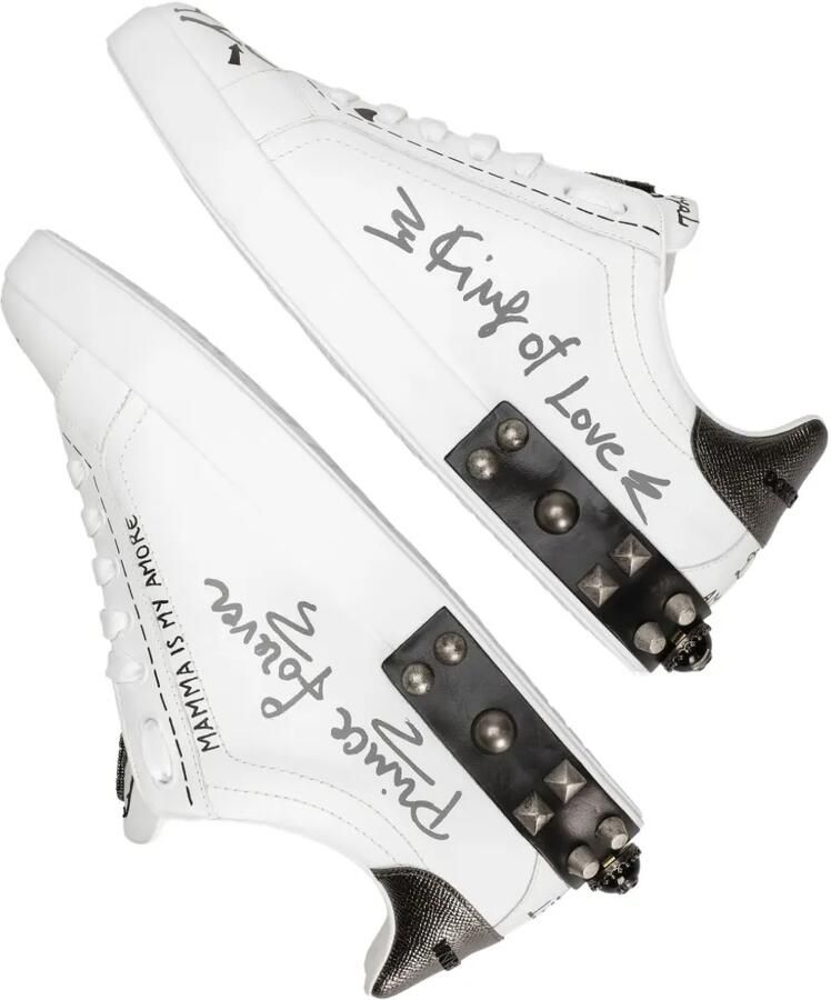 Dolce & Gabbana Portofino sneakers Wit - Foto 3