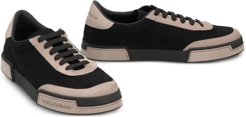 Dolce & Gabbana Portofino Yacht sneakers met kalfsleer vlak Zwart - Foto 2