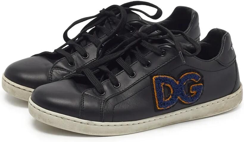 Dolce & Gabbana Pre-Owned Portofino leren sneakers Zwart - Foto 4