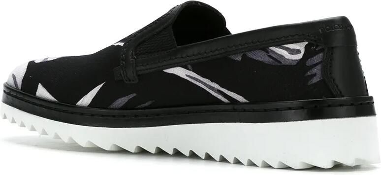 Dolce & Gabbana printed slip-on sneakers Zwart - Foto 3