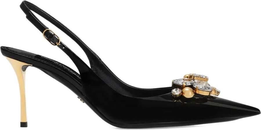 Dolce & Gabbana Pumps verfraaid met kristallen Zwart