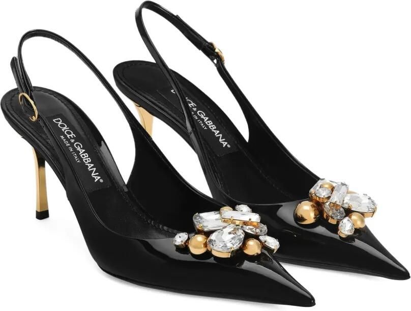 Dolce & Gabbana Pumps verfraaid met kristallen Zwart - Foto 3