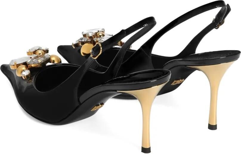 Dolce & Gabbana Pumps verfraaid met kristallen Zwart - Foto 4