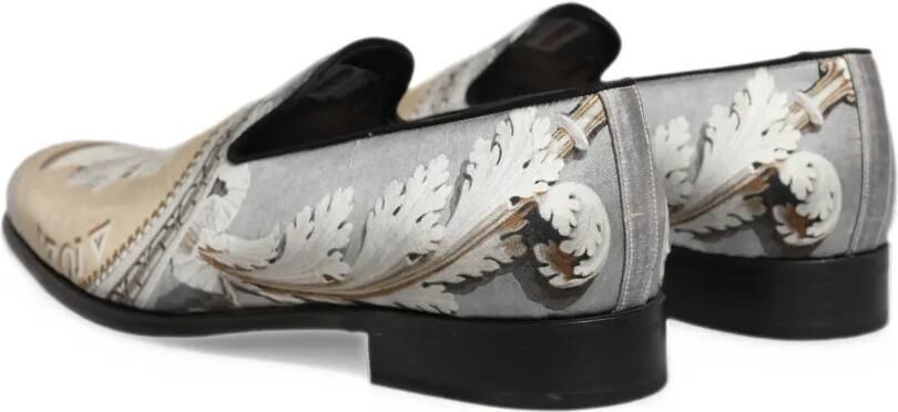 Dolce & Gabbana Roman-print loafers Grijs - Foto 3