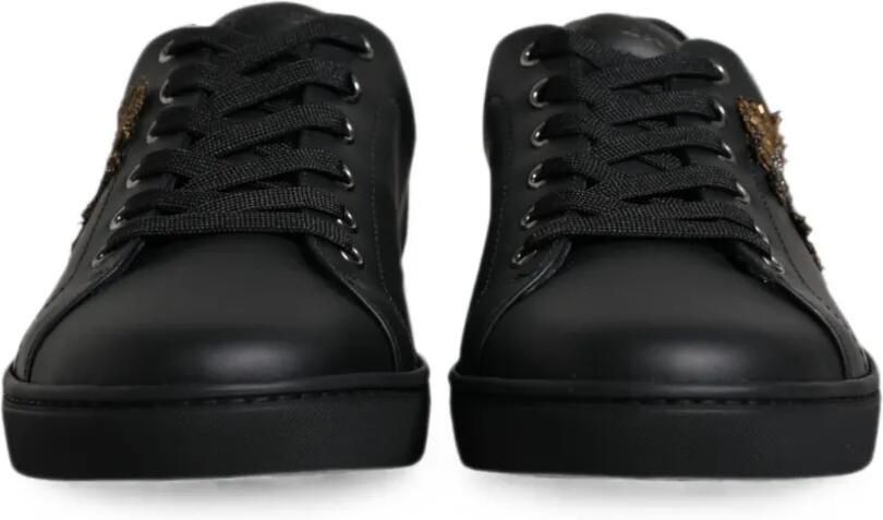 Dolce & Gabbana Sacred Heart leren sneakers Zwart - Foto 2