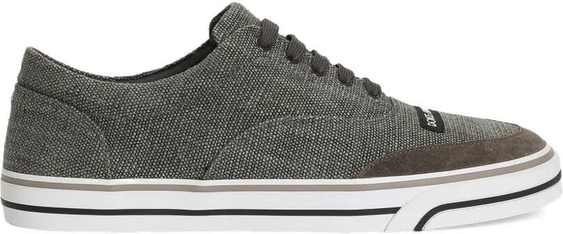 Dolce & Gabbana Sailing linnen sneakers Grijs
