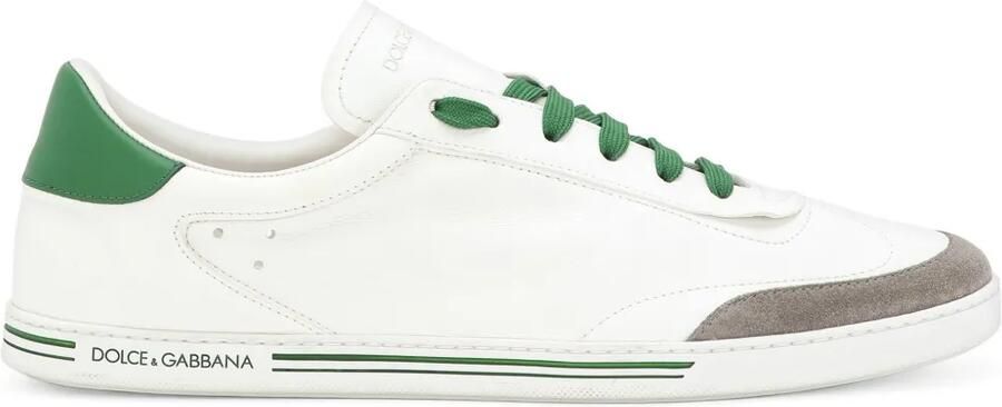 Dolce & Gabbana Saint Tropez leren sneakers Wit