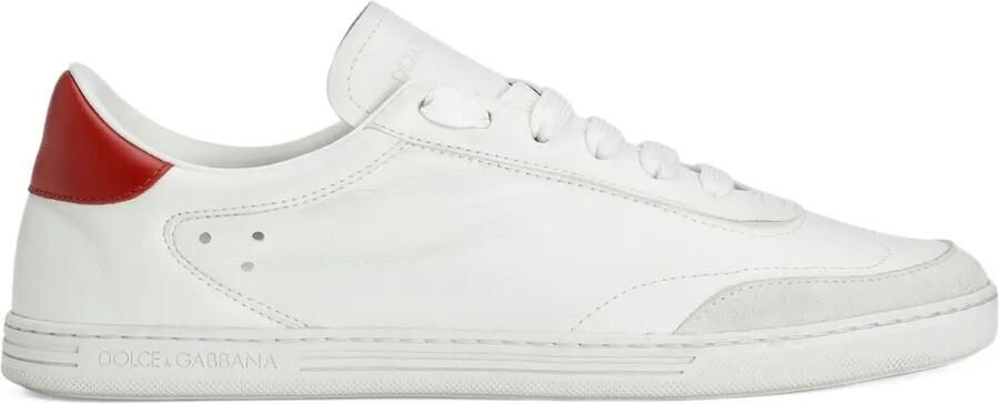 Dolce & Gabbana Saint Tropez leren sneakers Wit