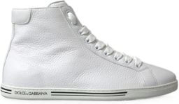 Dolce & Gabbana Saint Tropez leren sneakers Wit