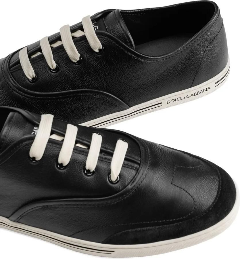 Dolce & Gabbana Saint Tropez leren sneakers Zwart - Foto 2