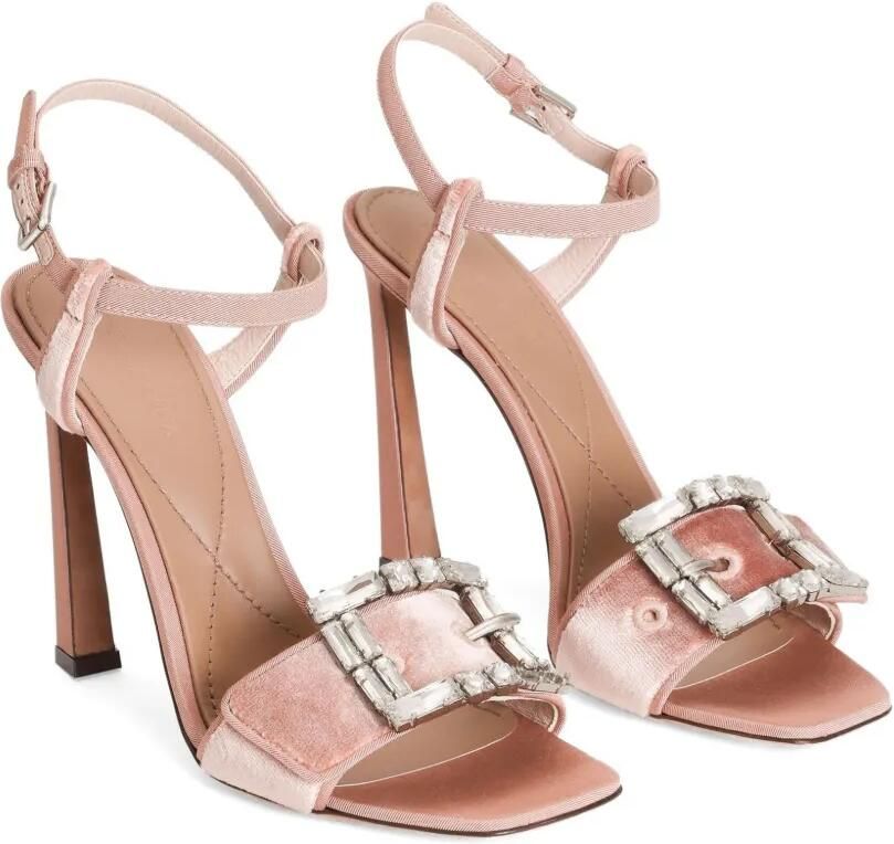 Dolce & Gabbana Sandalen met kristallen gesp Roze - Foto 3