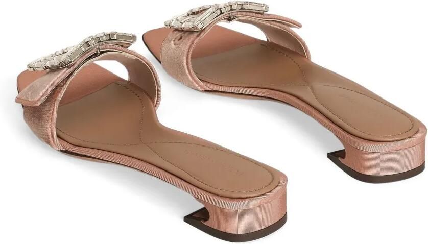 Dolce & Gabbana Sandalen met kristallen gesp Roze - Foto 3