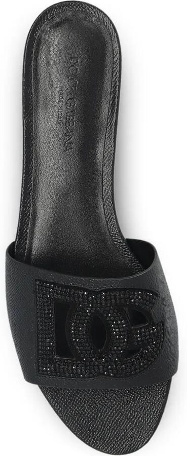 Dolce & Gabbana Sandalen met logo Zwart - Foto 3