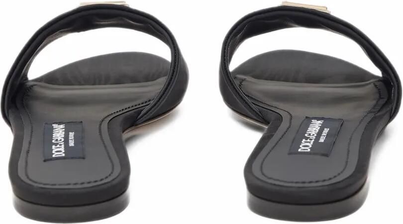 Dolce & Gabbana Sandalen met logoplakkaat Zwart - Foto 3