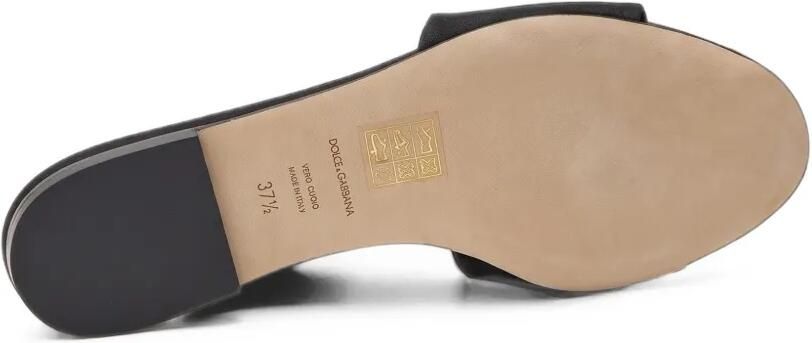 Dolce & Gabbana Sandalen met logoplakkaat Zwart - Foto 5