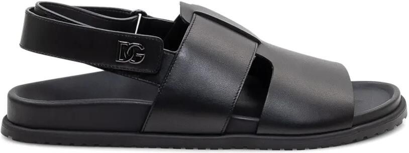Dolce & Gabbana Sandalen met open neus Zwart