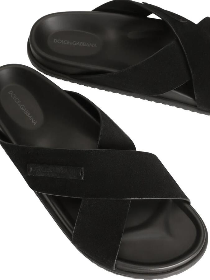 Dolce & Gabbana Sandalen met split Zwart - Foto 2
