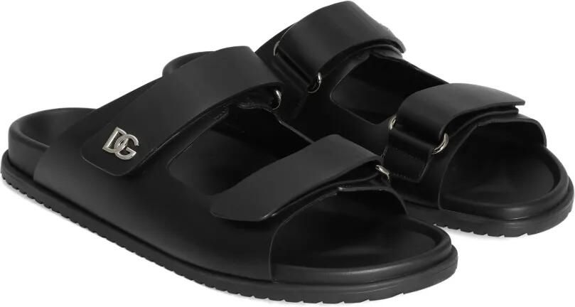 Dolce & Gabbana Sandalen van kalfsleer Zwart - Foto 4
