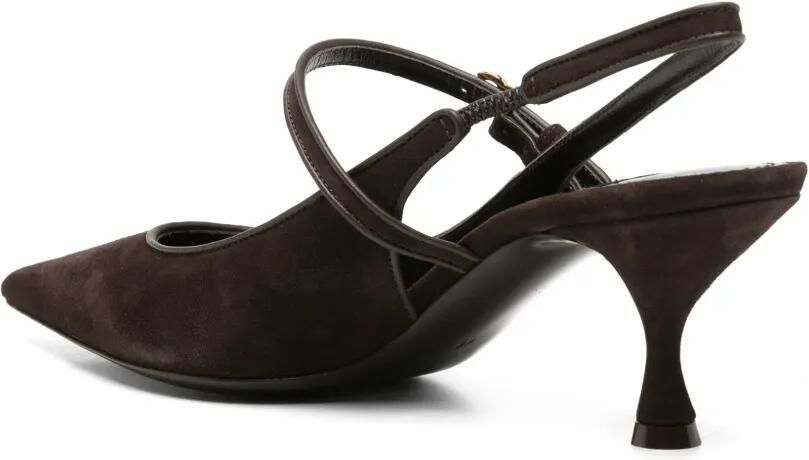 Dolce & Gabbana Slingback pumps Bruin - Foto 3