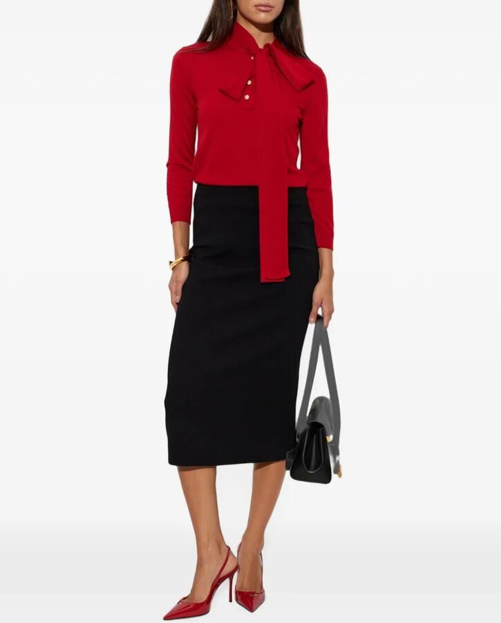 Dolce & Gabbana Slingback pumps met logoplakkaat Rood - Foto 2