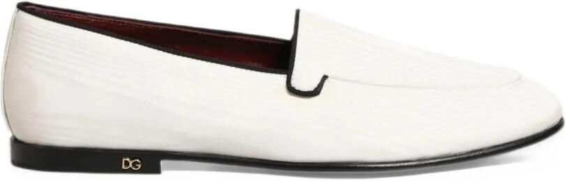Dolce & Gabbana slip-on loafers Wit