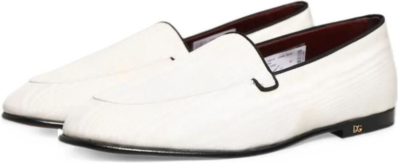 Dolce & Gabbana slip-on loafers Wit - Foto 5