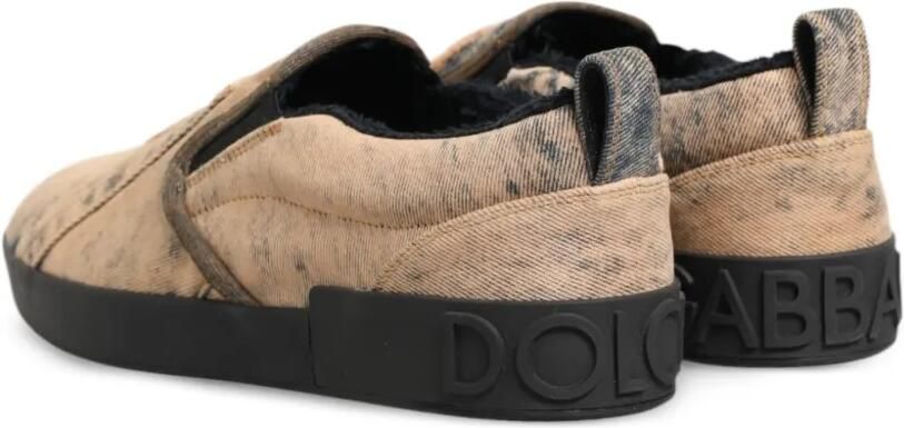 Dolce & Gabbana Slip-on sneakers Beige - Foto 4