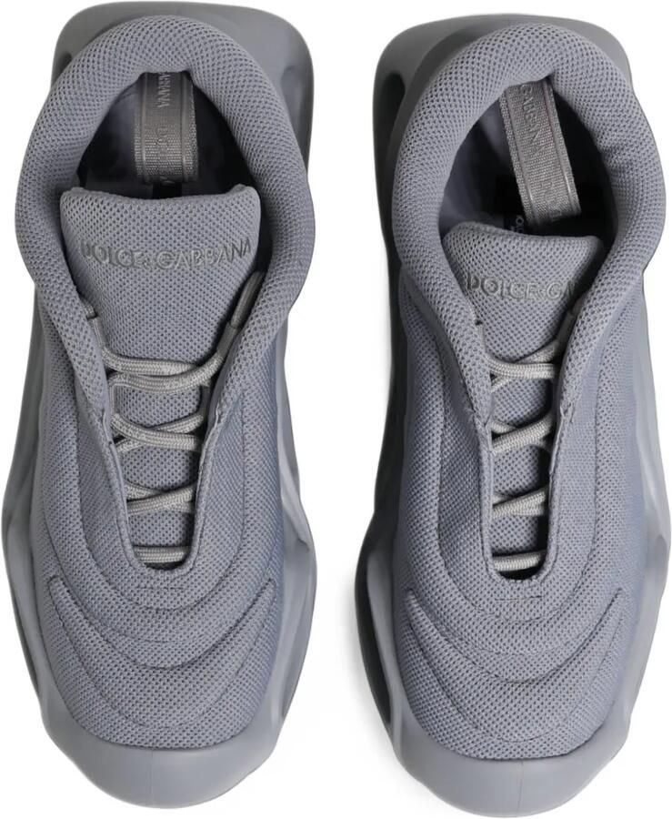 Dolce & Gabbana slip-on Wave sneakers Grijs - Foto 2