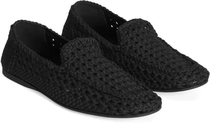 Dolce & Gabbana Slippers van geweven stof Zwart - Foto 3