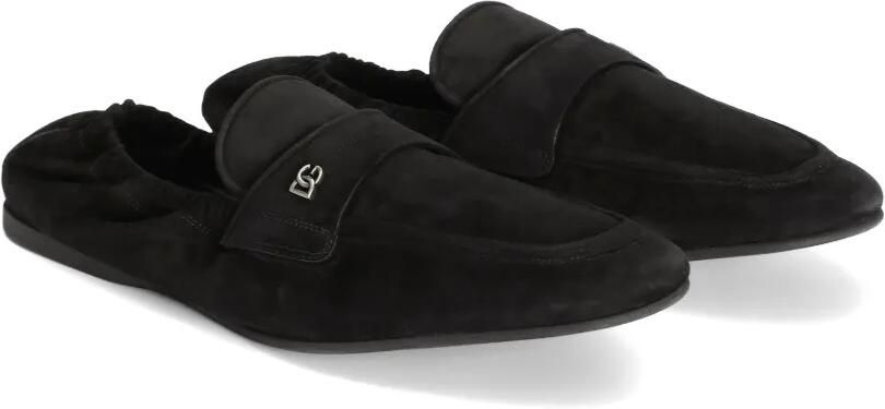 Dolce & Gabbana Slippers van kalfsleer Zwart - Foto 4