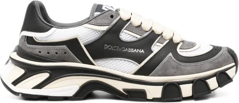 Dolce & Gabbana Sneakers met chunky zool en vlakken Grijs