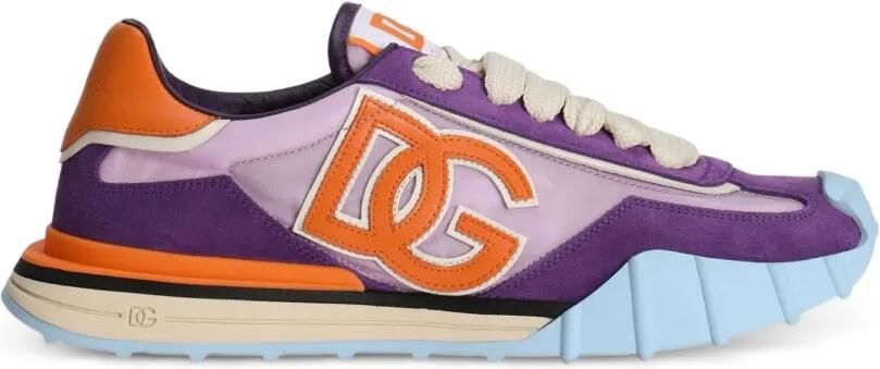 Dolce & Gabbana Sneakers met DG-logo Paars