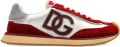Dolce & Gabbana Sneakers met DG-logo-patch Rood - Rood