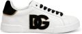 Dolce & Gabbana Sneakers met DG-logo-patch Wit - Wit