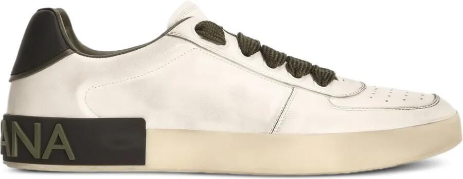 Dolce & Gabbana Sneakers met geperforeerd detail Wit - Foto 5