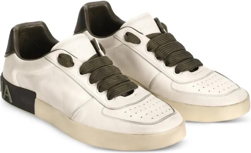 Dolce & Gabbana Sneakers met geperforeerd detail Wit - Foto 4