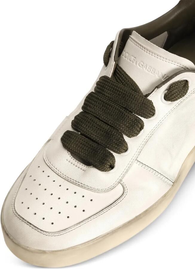 Dolce & Gabbana Sneakers met geperforeerd detail Wit - Foto 3
