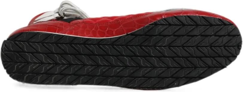 Dolce & Gabbana Sneakers met klittenband Rood - Foto 5